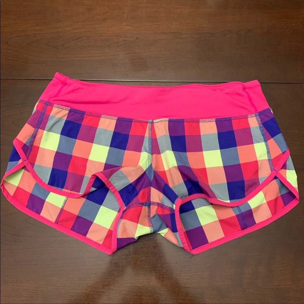 *RARE* Lululemon Speed Short January Checkmate....